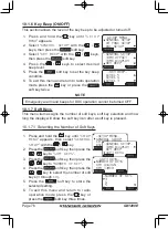 Предварительный просмотр 76 страницы Standard Horizon ECLIPSE DSC+ GX1200E Owner'S Manual