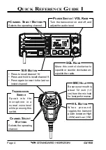 Preview for 4 page of Standard Horizon ECLIPSE DSC PLUS GX1150 Owner'S Manual