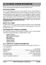 Preview for 8 page of Standard Horizon ECLIPSE DSC PLUS GX1150 Owner'S Manual