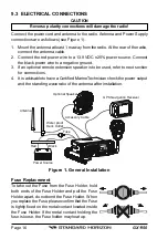 Preview for 16 page of Standard Horizon ECLIPSE DSC PLUS GX1150 Owner'S Manual