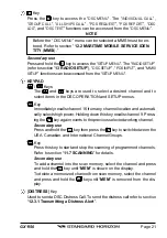 Preview for 21 page of Standard Horizon ECLIPSE DSC PLUS GX1150 Owner'S Manual