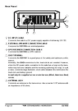 Preview for 22 page of Standard Horizon ECLIPSE DSC PLUS GX1150 Owner'S Manual