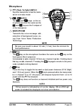 Preview for 23 page of Standard Horizon ECLIPSE DSC PLUS GX1150 Owner'S Manual