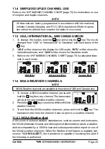 Preview for 25 page of Standard Horizon ECLIPSE DSC PLUS GX1150 Owner'S Manual