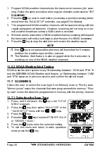 Preview for 26 page of Standard Horizon ECLIPSE DSC PLUS GX1150 Owner'S Manual