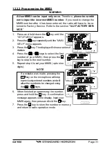 Preview for 31 page of Standard Horizon ECLIPSE DSC PLUS GX1150 Owner'S Manual