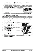 Preview for 38 page of Standard Horizon ECLIPSE DSC PLUS GX1150 Owner'S Manual