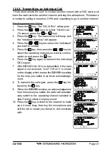 Preview for 41 page of Standard Horizon ECLIPSE DSC PLUS GX1150 Owner'S Manual