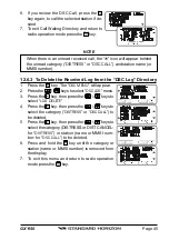 Preview for 45 page of Standard Horizon ECLIPSE DSC PLUS GX1150 Owner'S Manual