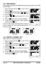 Preview for 62 page of Standard Horizon ECLIPSE DSC PLUS GX1150 Owner'S Manual