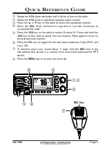 Предварительный просмотр 5 страницы Standard Horizon Eclipse GX1300 Owner'S Manual