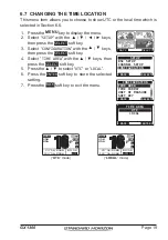 Предварительный просмотр 19 страницы Standard Horizon Eclipse GX1300 Owner'S Manual