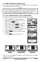 Предварительный просмотр 26 страницы Standard Horizon Eclipse GX1300 Owner'S Manual