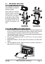 Preview for 13 page of Standard Horizon Explorer GX1600 Owner'S Manual