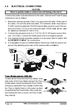 Preview for 14 page of Standard Horizon Explorer GX1600 Owner'S Manual