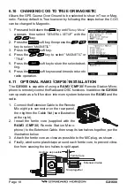 Preview for 18 page of Standard Horizon Explorer GX1600 Owner'S Manual