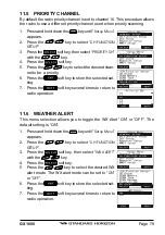 Preview for 79 page of Standard Horizon Explorer GX1600 Owner'S Manual