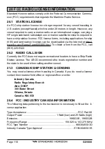 Preview for 110 page of Standard Horizon Explorer GX1600 Owner'S Manual