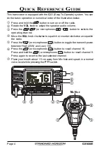 Preview for 4 page of Standard Horizon Explorer GX1600E Owner'S Manual