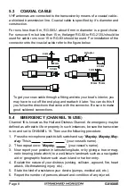 Preview for 8 page of Standard Horizon Explorer GX1600E Owner'S Manual