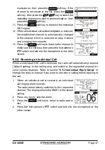 Предварительный просмотр 47 страницы Standard Horizon Explorer GX1600E Owner'S Manual