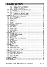 Предварительный просмотр 3 страницы Standard Horizon GX2000E Owner'S Manual