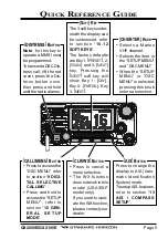 Предварительный просмотр 5 страницы Standard Horizon GX2000E Owner'S Manual