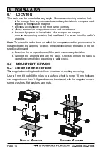 Предварительный просмотр 16 страницы Standard Horizon GX2000E Owner'S Manual