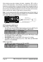 Предварительный просмотр 20 страницы Standard Horizon GX2000E Owner'S Manual