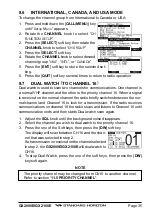 Предварительный просмотр 35 страницы Standard Horizon GX2000E Owner'S Manual