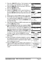 Предварительный просмотр 57 страницы Standard Horizon GX2000E Owner'S Manual