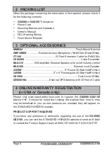 Preview for 6 page of Standard Horizon GX2150 Owner'S Manual