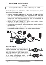 Preview for 16 page of Standard Horizon GX2150 Owner'S Manual