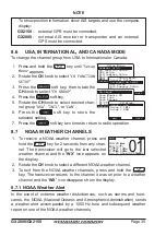 Preview for 35 page of Standard Horizon GX2150 Owner'S Manual