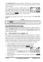 Preview for 36 page of Standard Horizon GX2150 Owner'S Manual