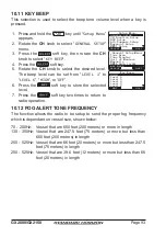 Preview for 93 page of Standard Horizon GX2150 Owner'S Manual