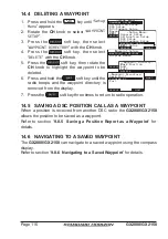 Preview for 116 page of Standard Horizon GX2150 Owner'S Manual