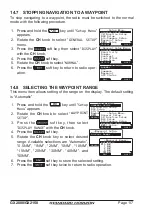 Preview for 117 page of Standard Horizon GX2150 Owner'S Manual