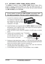 Предварительный просмотр 27 страницы Standard Horizon GX2200 Owner'S Manual