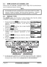 Предварительный просмотр 36 страницы Standard Horizon GX2200 Owner'S Manual