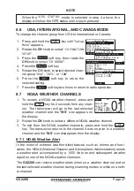 Предварительный просмотр 37 страницы Standard Horizon GX2200 Owner'S Manual