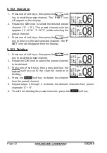 Предварительный просмотр 42 страницы Standard Horizon GX2200 Owner'S Manual