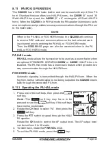 Предварительный просмотр 43 страницы Standard Horizon GX2200 Owner'S Manual