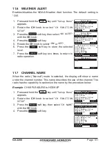 Предварительный просмотр 101 страницы Standard Horizon GX2200 Owner'S Manual