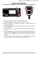 Предварительный просмотр 4 страницы Standard Horizon GX2400GP Owner'S Manual