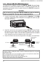 Предварительный просмотр 24 страницы Standard Horizon GX2400GP Owner'S Manual