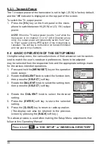 Предварительный просмотр 32 страницы Standard Horizon GX2400GPS Owner'S Manual