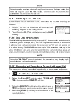 Предварительный просмотр 75 страницы Standard Horizon GX2400GPS Owner'S Manual