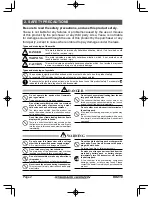 Предварительный просмотр 4 страницы Standard Horizon HX210 Owner'S Manual