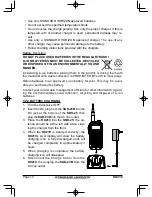 Предварительный просмотр 12 страницы Standard Horizon HX210 Owner'S Manual